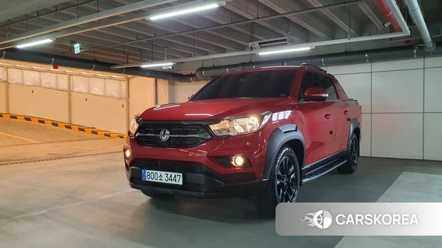 Ssangyong Rexton Sports 2018 Красный из Кореи