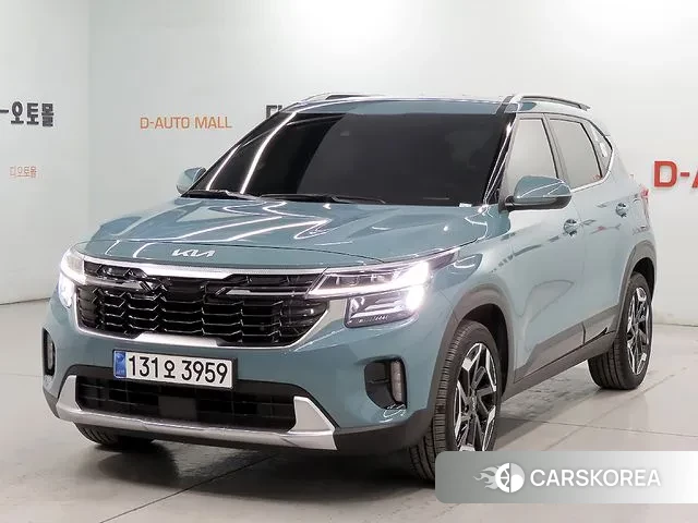 Kia The New Seltos 2024 Синий нефрит из Кореи