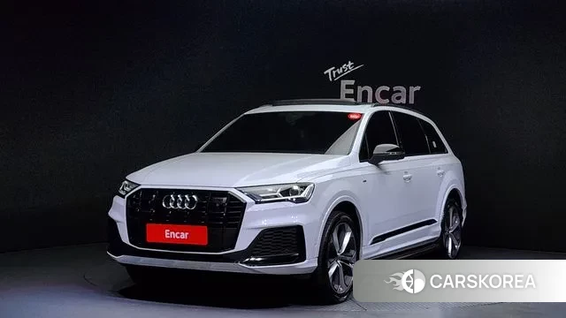 Audi Q7 (4M) 2022 Белый из Кореи