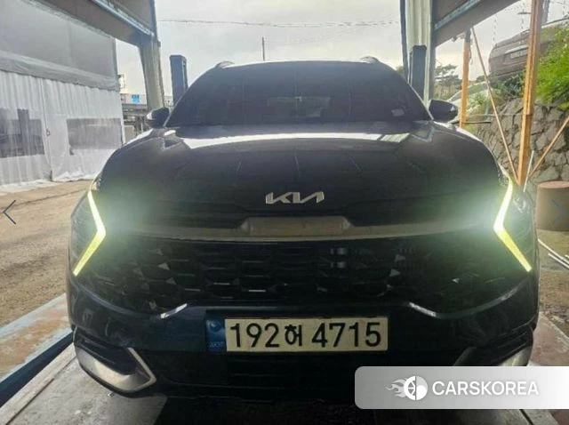 Kia Sportage 5th Generation Hybrid 2023 Синий из Кореи
