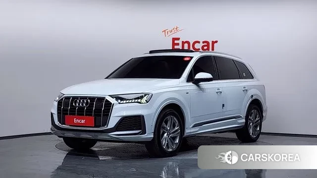 Audi Q7 (4M) 2020 Белый из Кореи