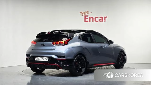Hyundai Veloster (JS) 2018 Серебристо-серый из Кореи