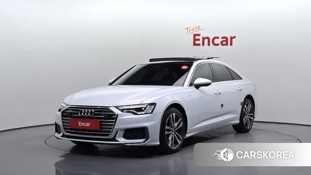 Audi A6 (C8) 2022 Белый из Кореи