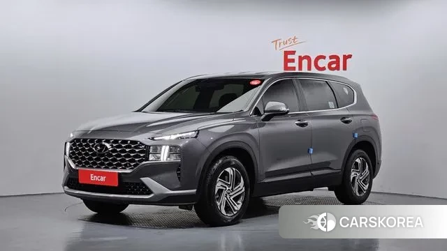 Hyundai The New Santa Fe 2022 Серый из Кореи