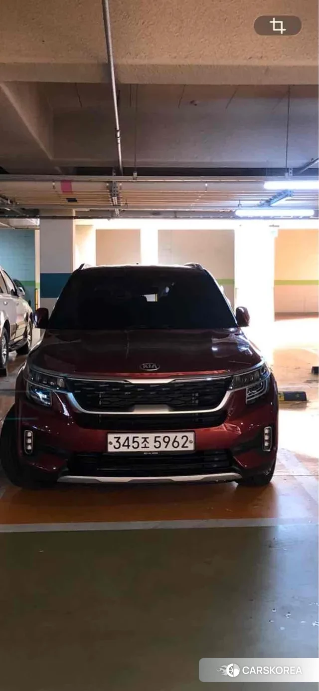 Kia Seltos 2020 Оранжевый из Кореи