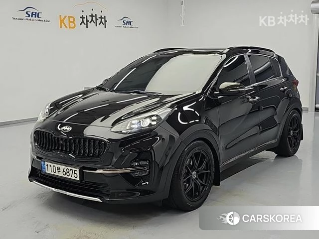 Kia Sportage The Bold 2019 Черный из Кореи