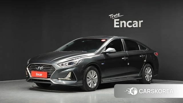 Hyundai Sonata New Rise Hybrid 2019 Серый из Кореи
