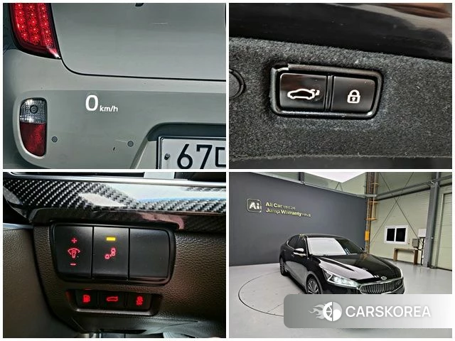 Kia Come New K7 2018 Черный из Кореи