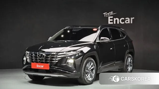 Hyundai Tucson Hybrid (NX4) 2021 Черный из Кореи