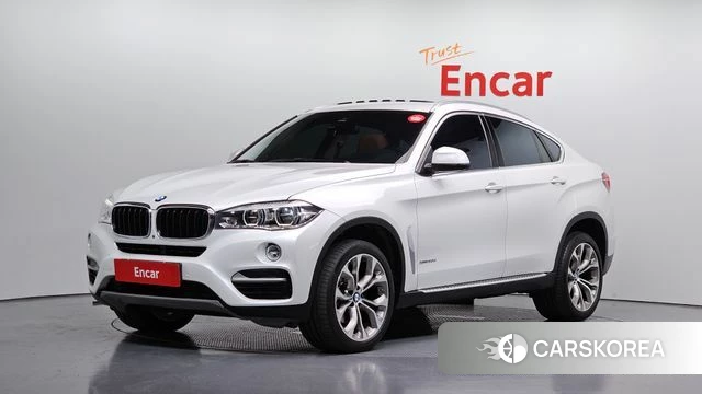 BMW X6 (F16) 2018 Белый из Кореи