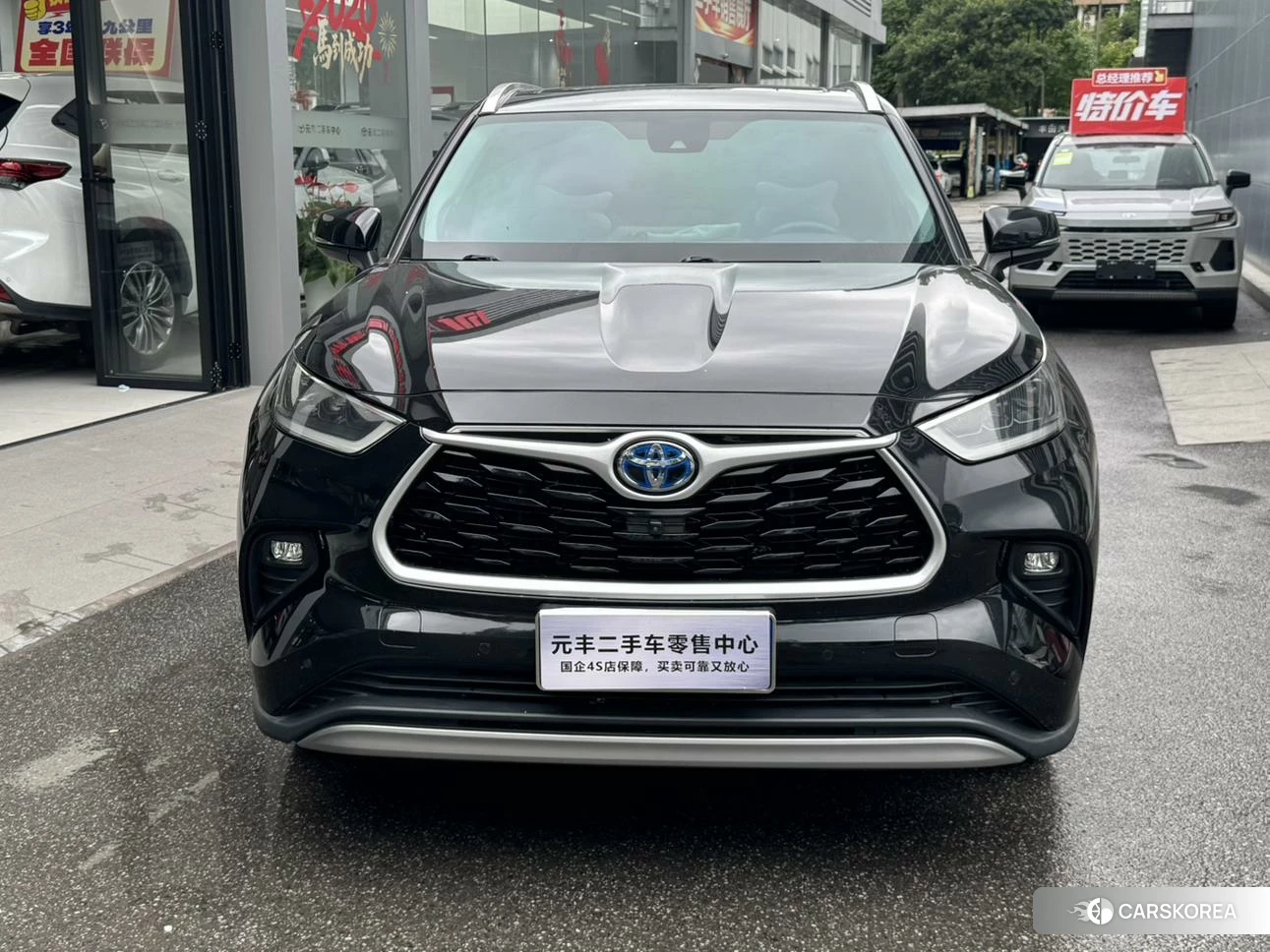 Toyota Highlander 2021 Черный из Китая
