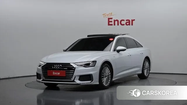 Audi A6 (C8) 2020 Белый из Кореи
