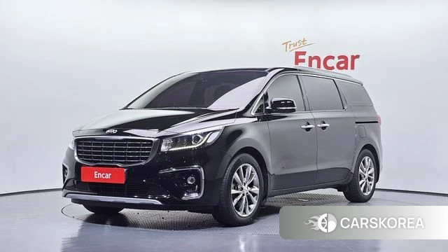 Kia The New Carnival 2019 Черный из Кореи