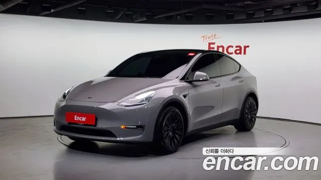 Tesla Model Y 2021 Серый из Кореи