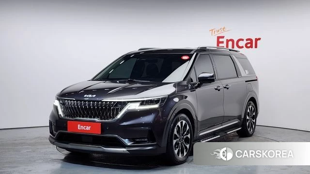 Kia Carnival 4th generation 2023 Серый из Кореи