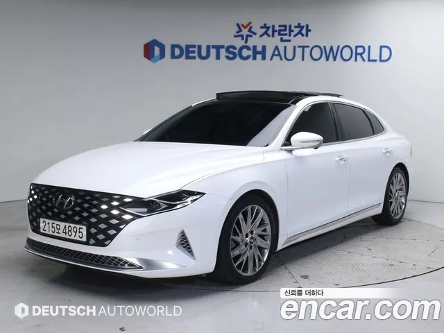 Hyundai The New Grandeur IG 2020 Белый из Кореи