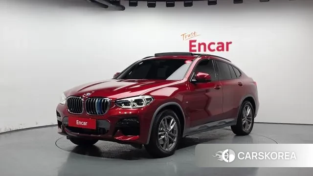 BMW X4 (G02) 2020 Красный из Кореи
