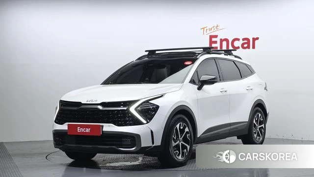 Kia Sportage 5th Generation Hybrid 2022 Белый из Кореи
