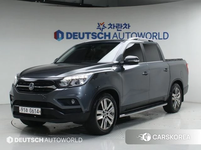 Ssangyong Rexton Sports 2018 Серый из Кореи