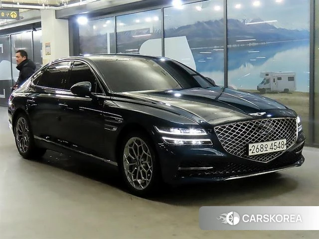 Genesis G80 (RG3) 2021 Синий из Кореи