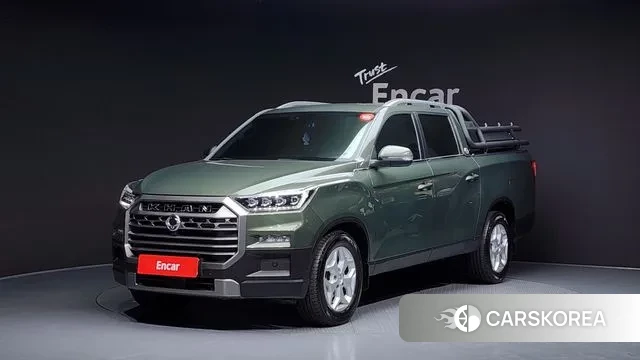 Ssangyong The New Rexton Sports Cannes 2023 Светло-зеленый из Кореи