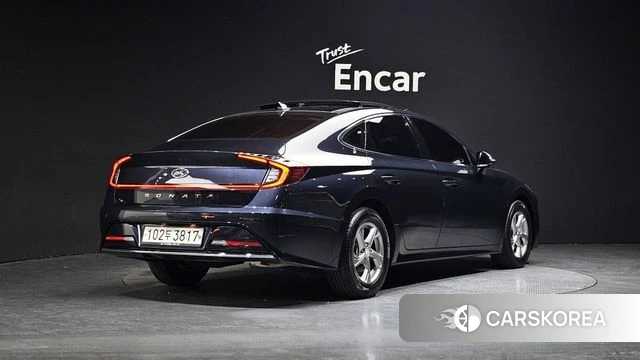 Hyundai Sonata (DN8) 2019 Синий из Кореи