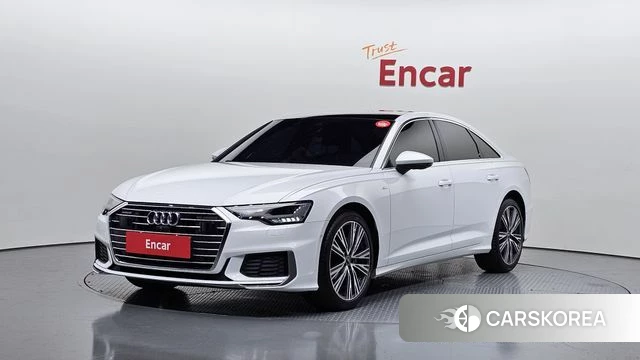 Audi A6 (C8) 2023 Белый из Кореи