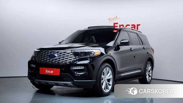 Ford Explorer 6th Generation 2021 Черный из Кореи