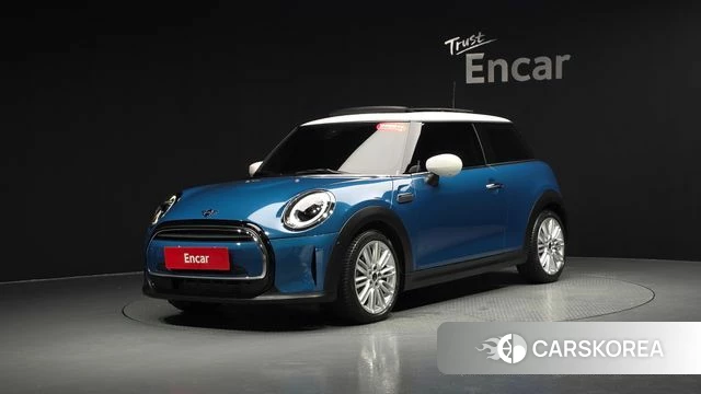 Mini Cooper 2023 Синий из Кореи