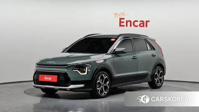 Kia Di Ol Nu Niro 2022 Зеленый из Кореи