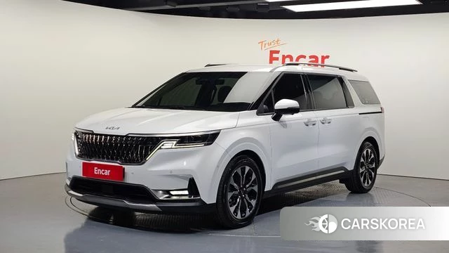 Kia Carnival 4th generation 2022 Белый из Кореи