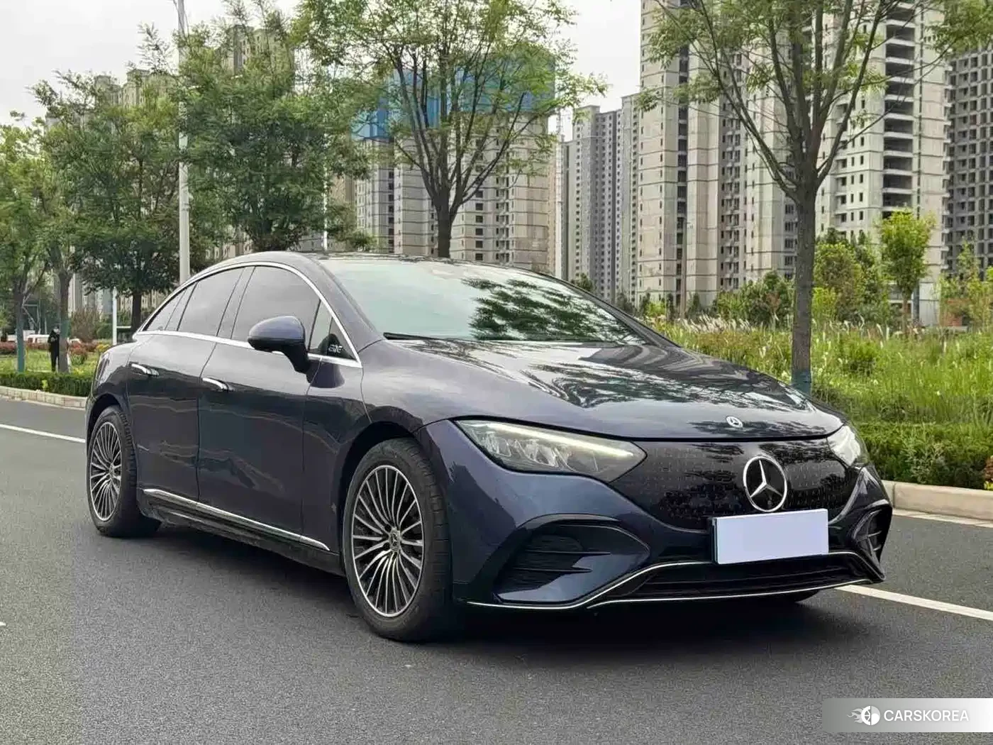 Mercedes-Benz EQE 2024 Синий из Китая