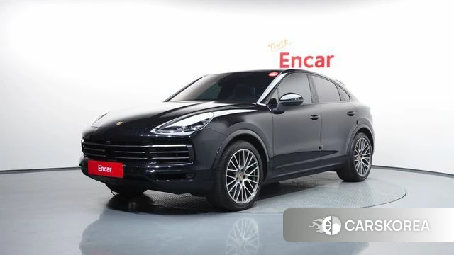 Porsche Cayenne (PO536) 2023 Черный из Кореи
