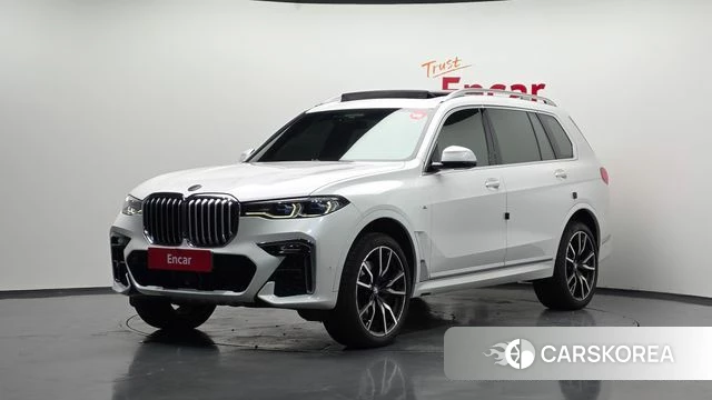 BMW X7 (G07) 2020 Белый из Кореи