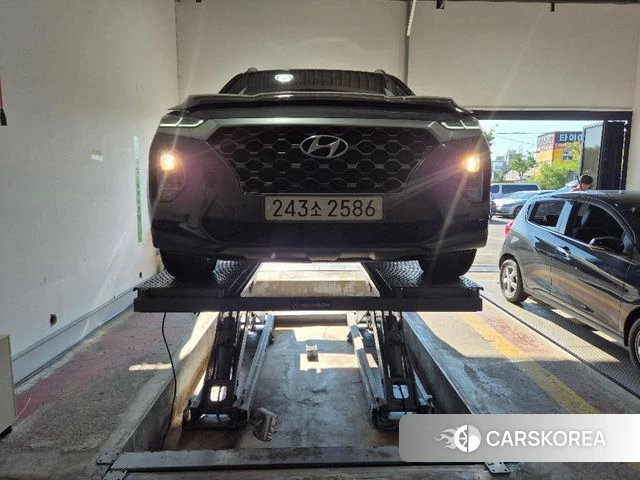 Hyundai Santa Fe TM 2019 Серый из Кореи