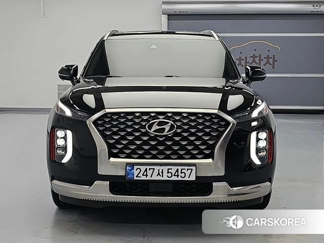 Hyundai Palisade 2021 Черный из Кореи