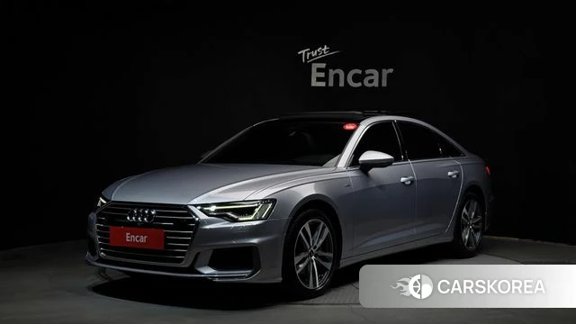 Audi A6 (C8) 2022 Серебристо-серый из Кореи