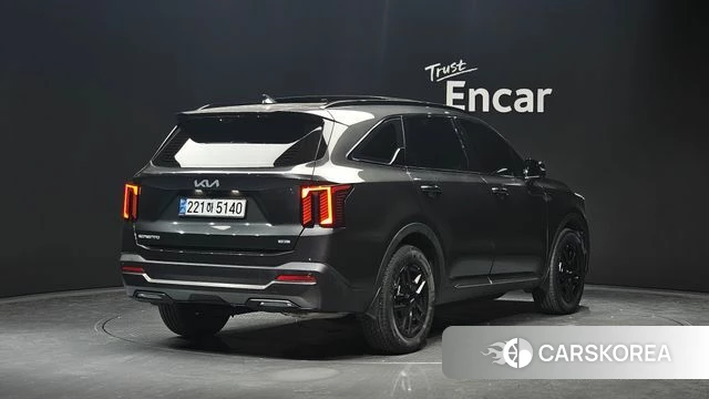 Kia The New Sorento 4th Generation 2024 Серый из Кореи