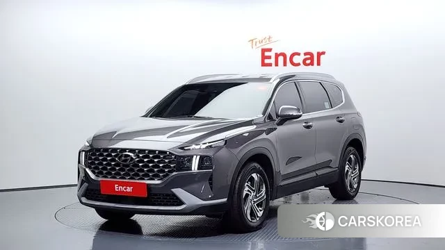 Hyundai The New Santa Fe 2022 Серый из Кореи