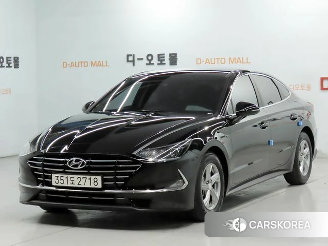 Hyundai Sonata (DN8) 2022 Черный из Кореи