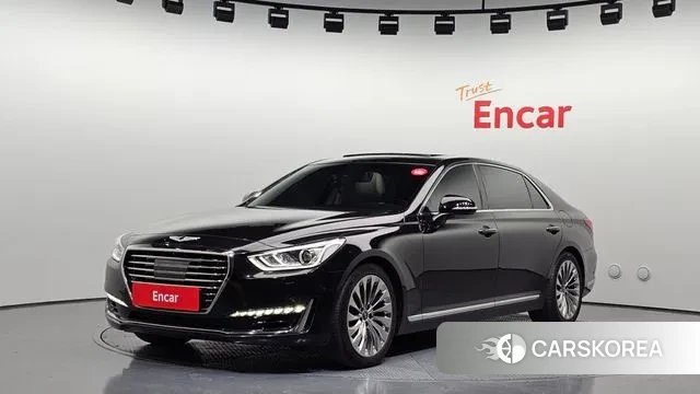 Genesis EQ900 2018 Черный из Кореи