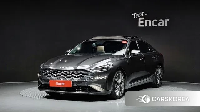 Kia K8 2021 Серый из Кореи