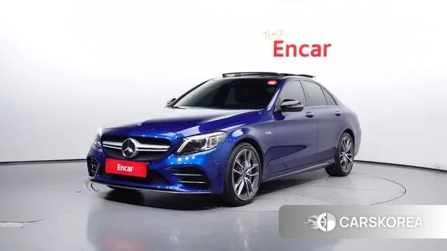 Mercedes-Benz C-Class W205 2019 Синий из Кореи