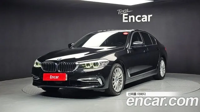 BMW 5 Series (G30) 2020 Черный из Кореи
