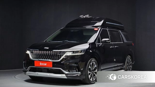Kia Carnival 4th generation 2021 Черный из Кореи