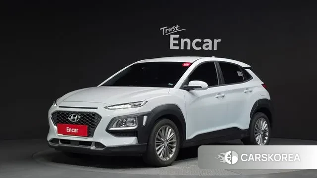 Hyundai Kona 2019 Белый из Кореи