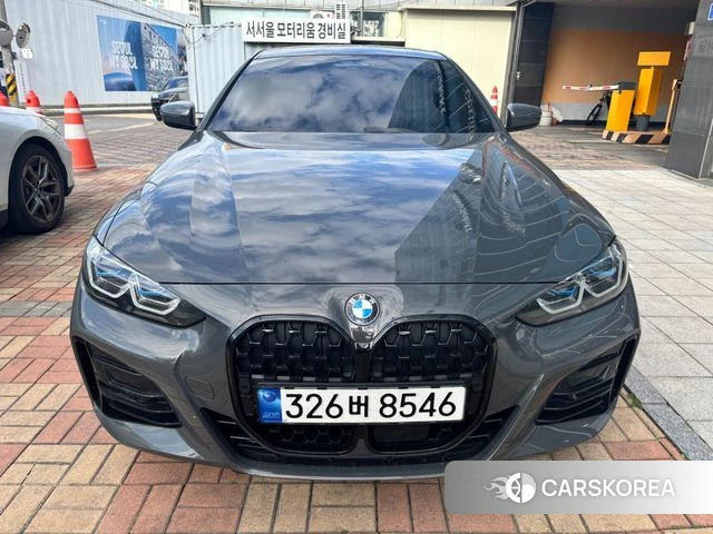 BMW 4 Series (G22) 2022 Серый из Кореи