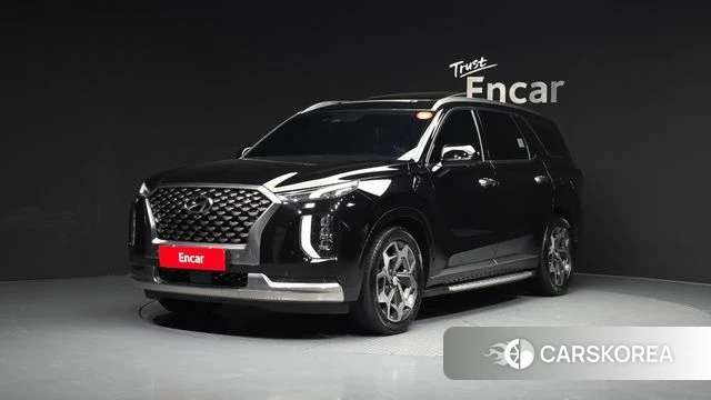 Hyundai Palisade 2022 Черный из Кореи
