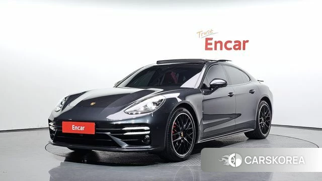 Porsche Panamera (971) 2021 Черный из Кореи