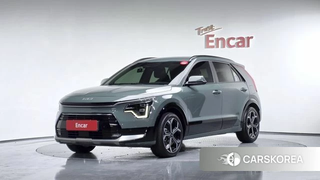 Kia Di Ol Nu Niro 2022 Зеленый из Кореи